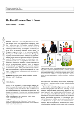 The Robot Economy: Here It Comes