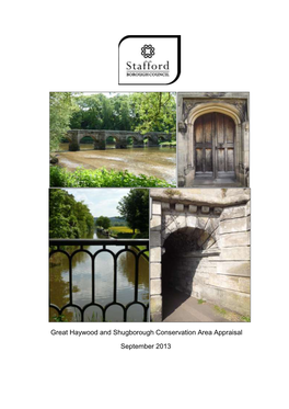 Great Haywood and Shugborough Conservation Area Appraisal