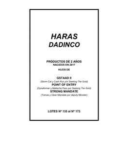 Haras Dadinco