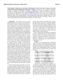 Possible Origin of Chlorobenzene Detected by SAM Instrument at Gale Crater, Mars: Synergy of Iron Oxides and Perchlorate and Consequences for Organic Matter Analysis