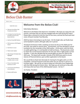 Bosox Club Banter