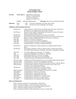 Colwellcv 2018 July Copy