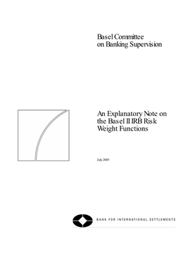 An Explanatory Note on the Basel II IRB Risk Weight Functions