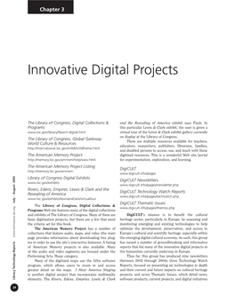 Innovative Digital Projects