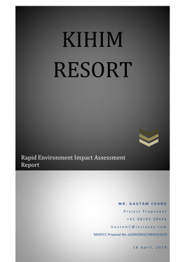 Rapid Environment Impact Assessment Report