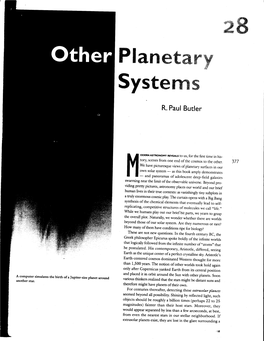 Other Planetary Systems