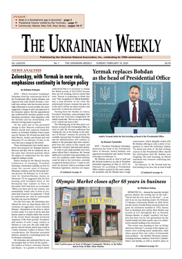 The Ukrainian Weekly, 2020