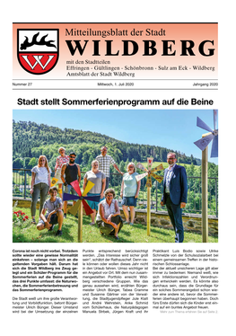 Mitteilungsblatt 27 (01.07.2020)