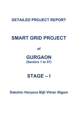Smart Grid Project Gurgaon Stage