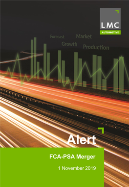 FCA-PSA Merger