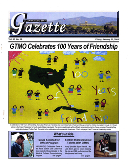 GTMO Celebrates 100 Years of Friendship