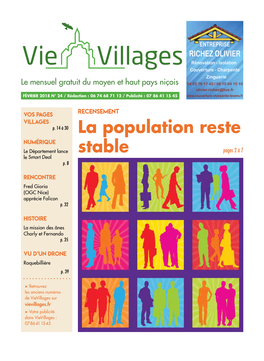 La Population Reste Stable