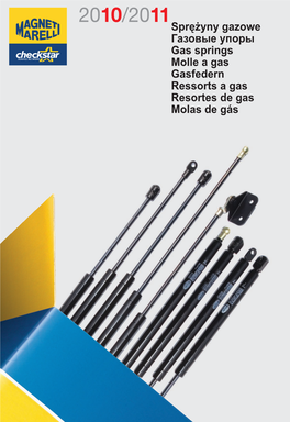 Sprężyny Gazowe Газовые Yпоры Gas Springs Molle a Gas Gasfedern