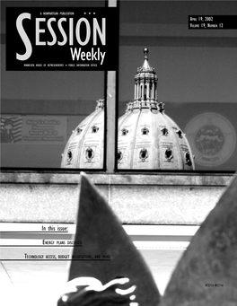 Session Weekly April 19, 2002; Vol. 19, Number 12
