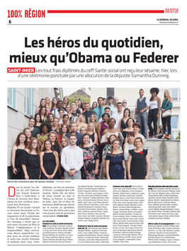 Les Héros Du Quotidien, Mieux Qu'obama Ou Federer