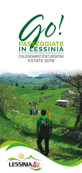 Passeggiate in Lessinia Calendario Escursioni Estate 2019