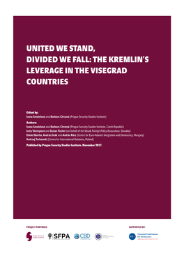 United We Stand, Divided We Fall: the Kremlin’S Leverage in the Visegrad Countries