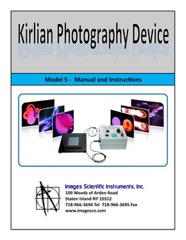 Kirlian Photography Manual