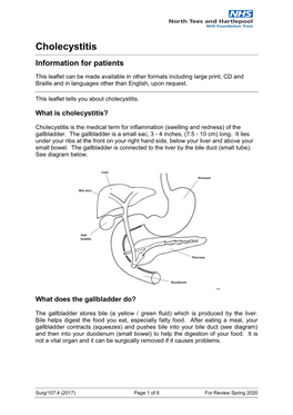 Cholecystitis