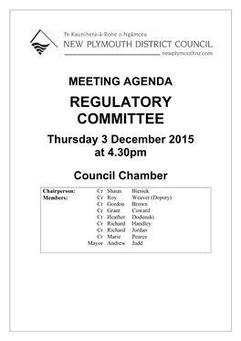 Regulatory Committee