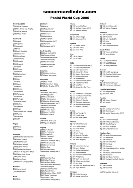 Panini World Cup 2006