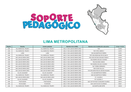 Lima Metropolitana