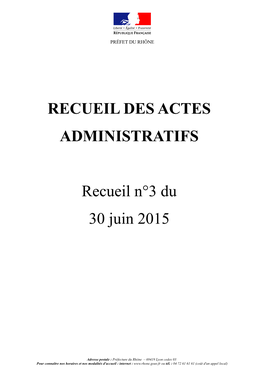 RAA N°3 30Juin2015