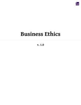 Business Ethics