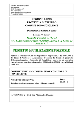 Progetto Utilizzazione Forestale.Pdf