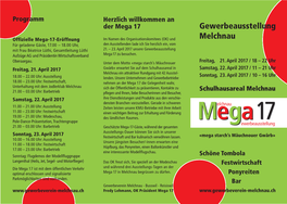 Gewerbeausstellung Melchnau