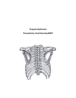 Scapular Dyskinesis