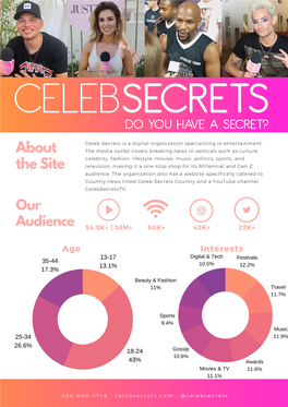 Celeb Secrets Media