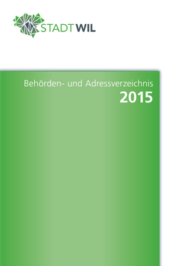 Behörden- Und Adressverzeichnis 2015