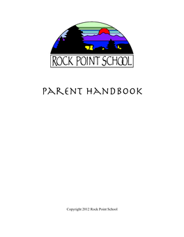 RPS Parent Handbook MASTER