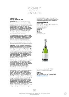 Classic 2016 English Sparkling Wine Producer