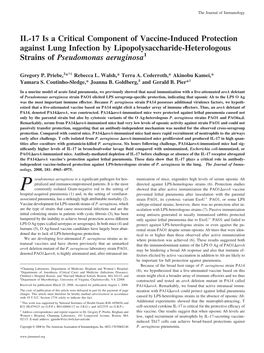 Pseudomonas Aeruginosa1