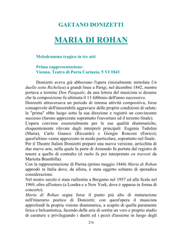 Maria Di Rohan