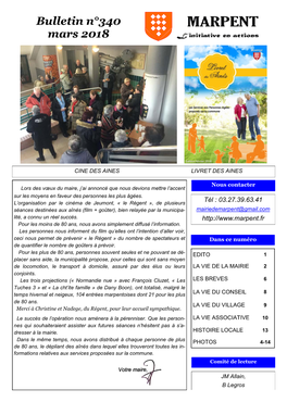 Bulletin Municipal De La Ville De Recquignies