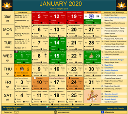 Calendar 2020 #Spiritualsocialnetwork Contact Us @Rgyanindia FEBRUARY 2020 Magha - Phalguna 2076