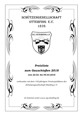 Schützengesellschaft Otterfing E.V. 1878