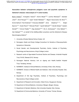 Association Between Schizophrenia Polygenic Score and Psychotic Symptoms In