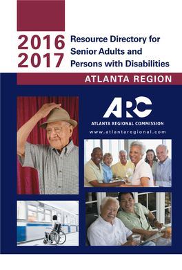 Resource Directory for Senior Adults and Persons with Disabilities