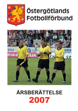 Årsberättelse 2007