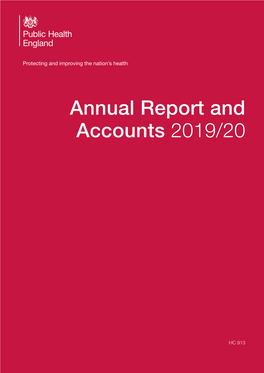 Annual Report and Accounts 2019-2020