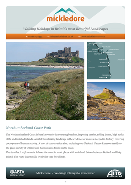 Northumberland Coast Path