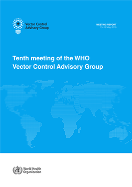 Tenth Meeting of the WHO Vector Control Advisory Group