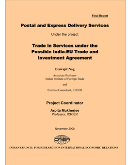 Report on Postal Services