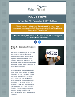 FOCUS E-News