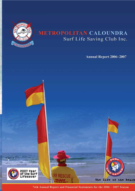 74Th Annual Report and Financial Statements - 2006/2007 Season
