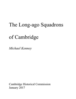 The Long-Ago Squadrons of Cambridge